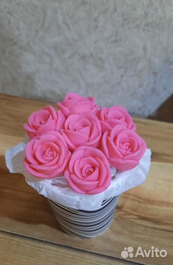 Букет цветов из шоколада