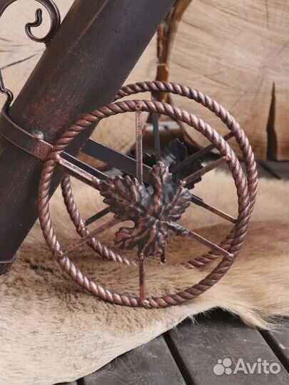 Кованая подставка для шампуров 