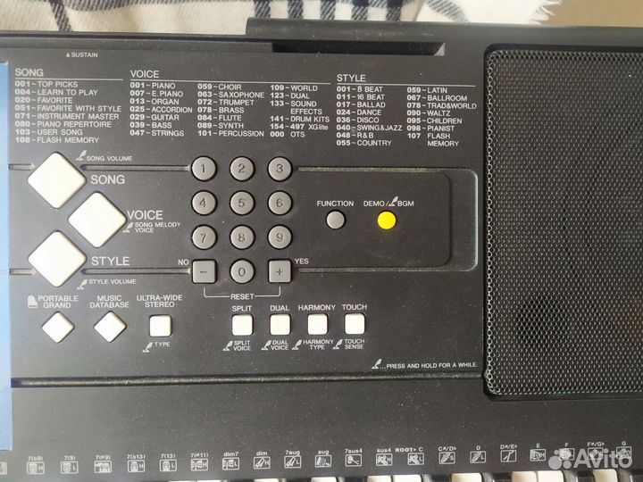 Синтезатор yamaha psr е333