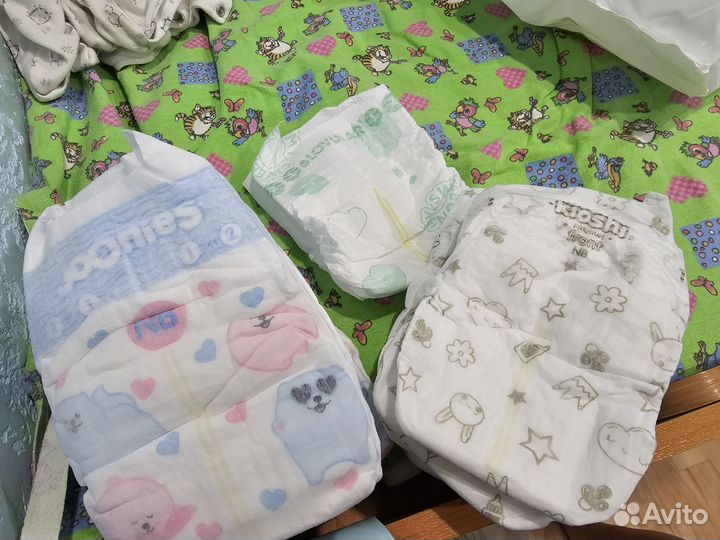 Памперсы детские 0-5кг
