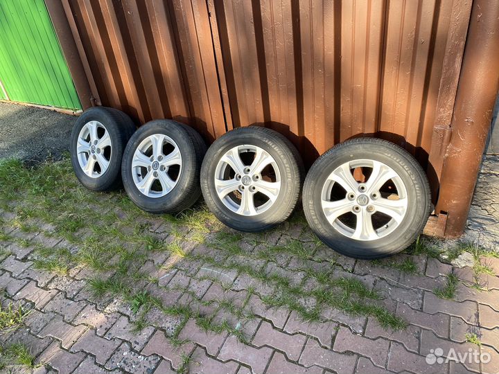 Колеса в сборе r15 летние 5 114.3