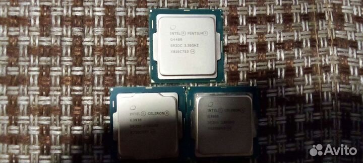 Процессоры LGA1151 Pentium, Celeron