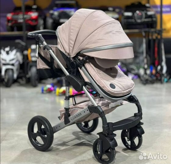 Детская коляска Luxmom 558 3в1 с автолюлькой