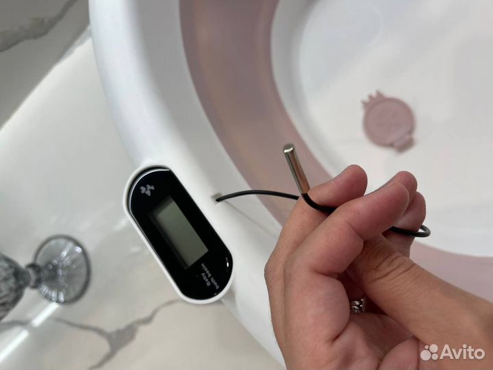 Ванночка для купания с термометром