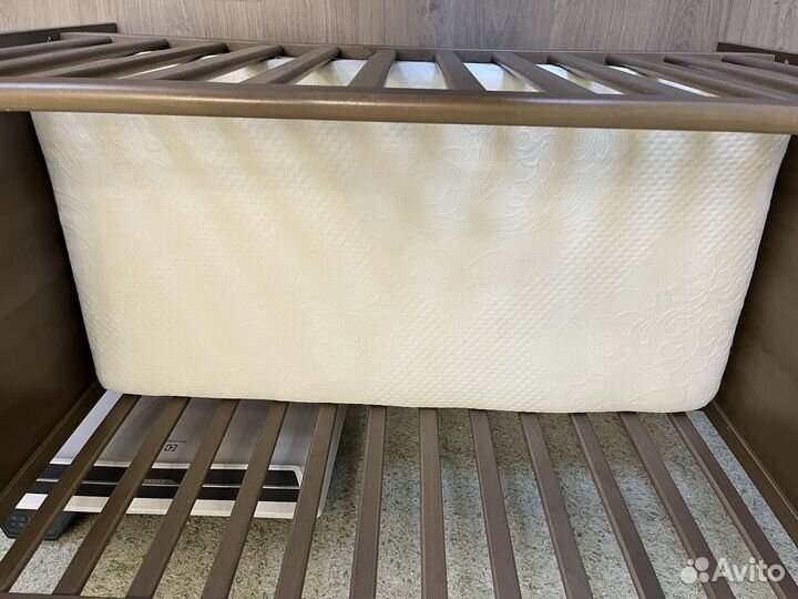 Детская кровать IKEA с матрасом