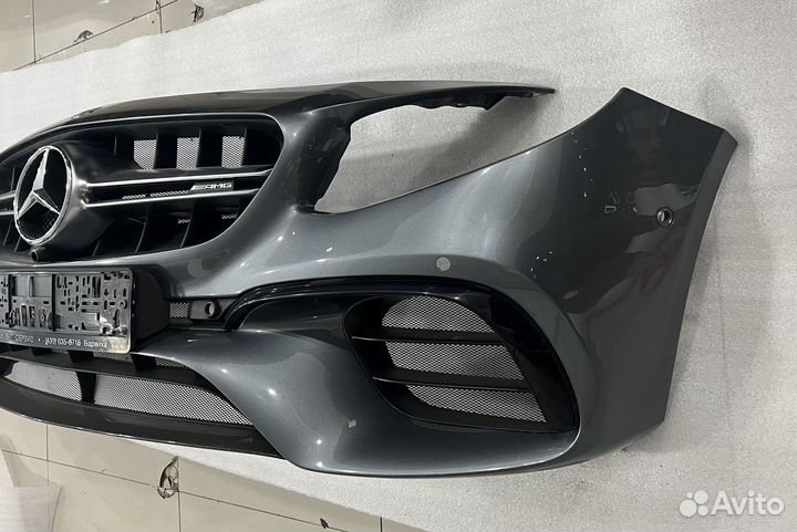 Передний бампер mercedes w213 e63