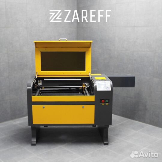 Лазерный станок Zareff Ruida 600х400мм 60x40 130W