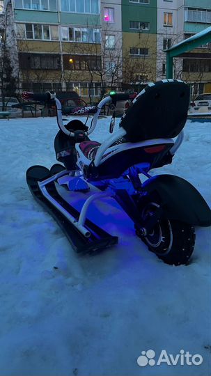 Детский электроснегокат