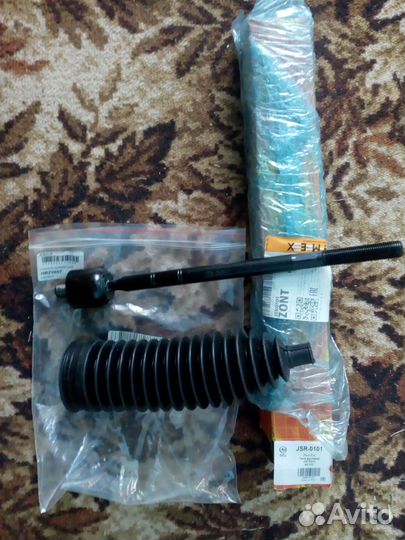 Тяга рулевая ford mazda с пыльником