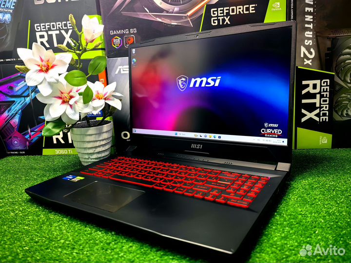 Ноутбук игровой MSI i5-12Th Gen / RTX 3060 6 Gb