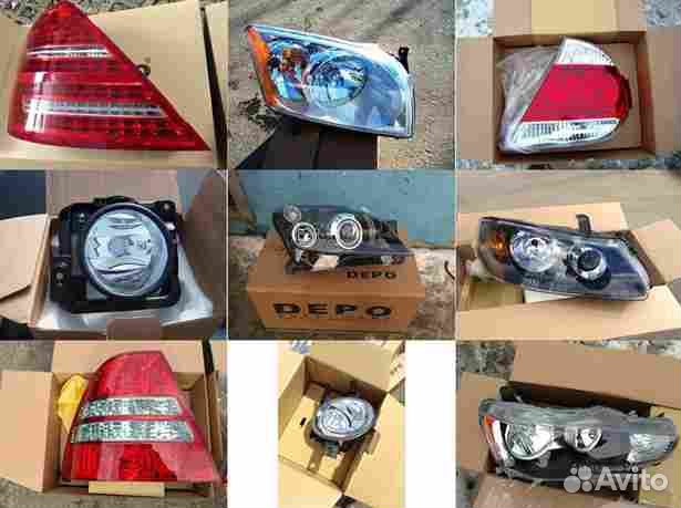 Левая часть передней панели (рамка фары ) для merc