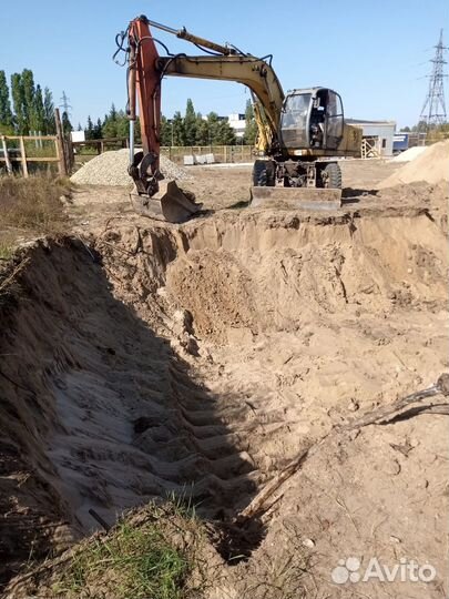 Услуги аренда полноповоротного экскаватора, 1м3
