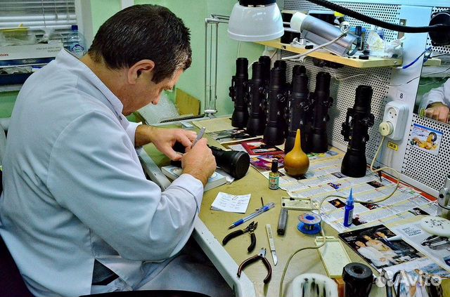 Ремонт оптических прицелов, микроскопов, оптики