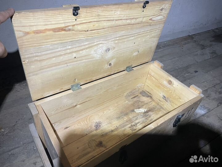 Ящик деревянный для хранения подарочный