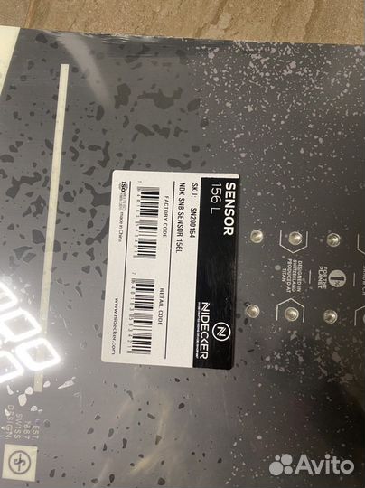 Сноуборд Nidecker Sensor 2019-20