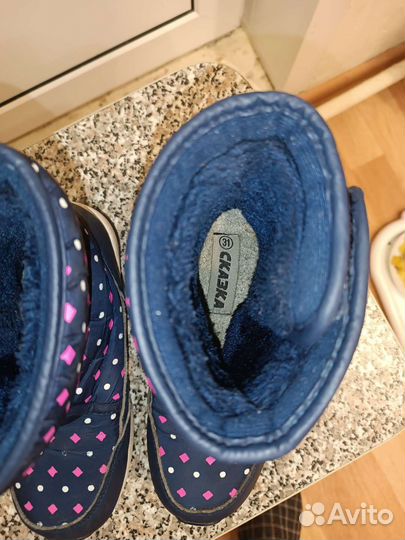 Сапоги зимние детские