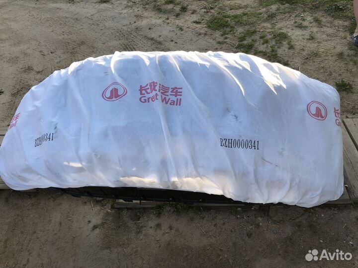 Передний бампер haval f7x