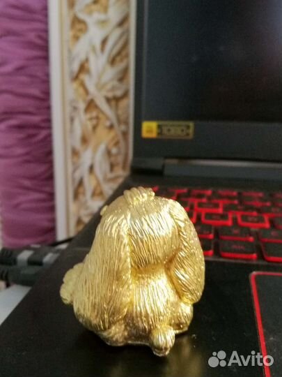 Сувенир из гипса Зайчик