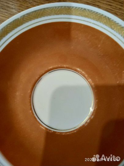 Чайная пара фарфор гдр