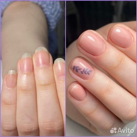 Маникюр гельлак