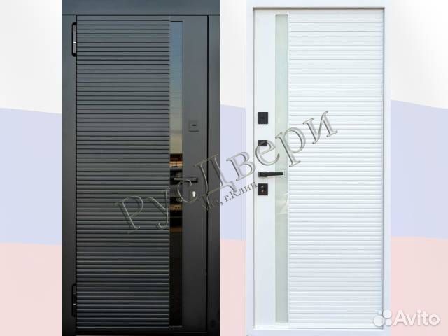 Современная металлическая дверь в квартиру и дом