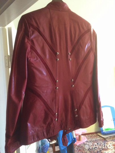 Куртка кожаная