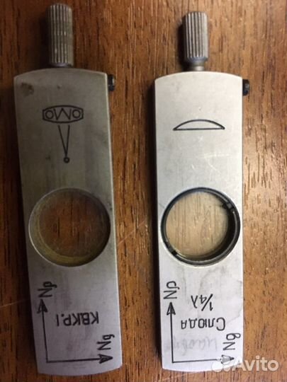 Ослабитель ступенчатый, микроскоп