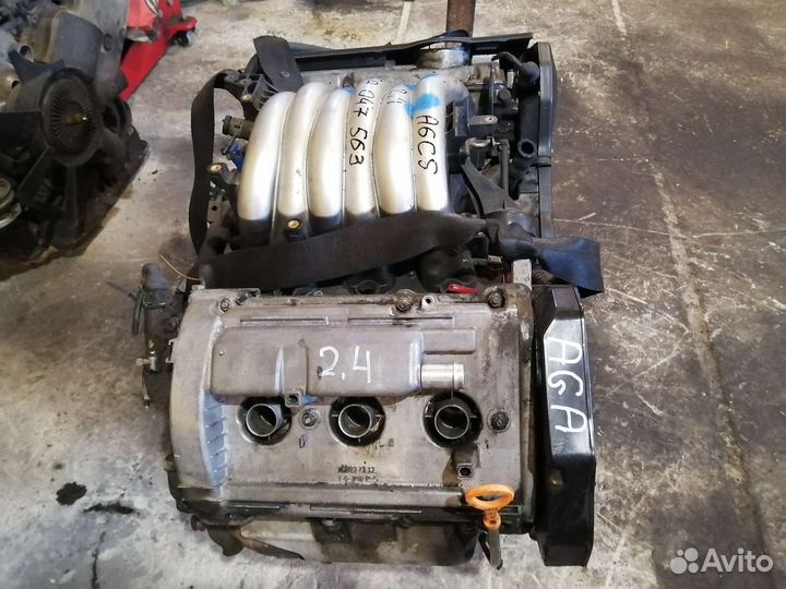 Двигатель AGA 2.4 Ауди А6 С5
