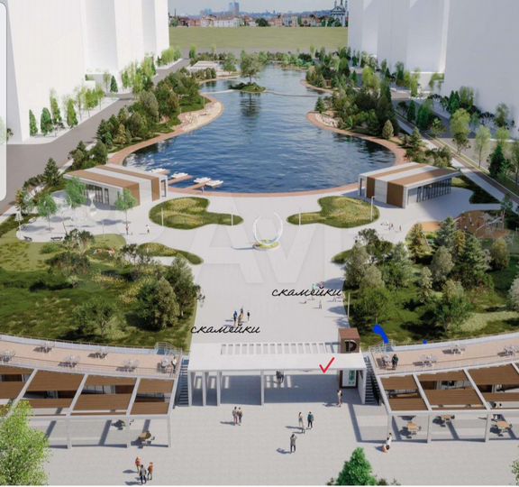 Квартира-студия, 28,6 м², 8/17 эт.