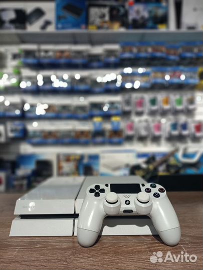 Прошитая Sony Playstation 4 White