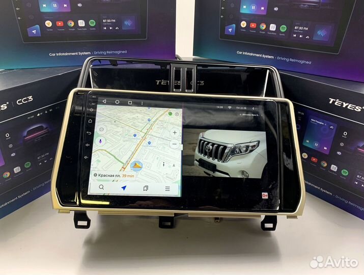 Teyes CC3 4/64 для Toyota Prado 150 2-рест