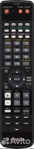 Пульт аналог Yamaha WQ47400 для ресивера