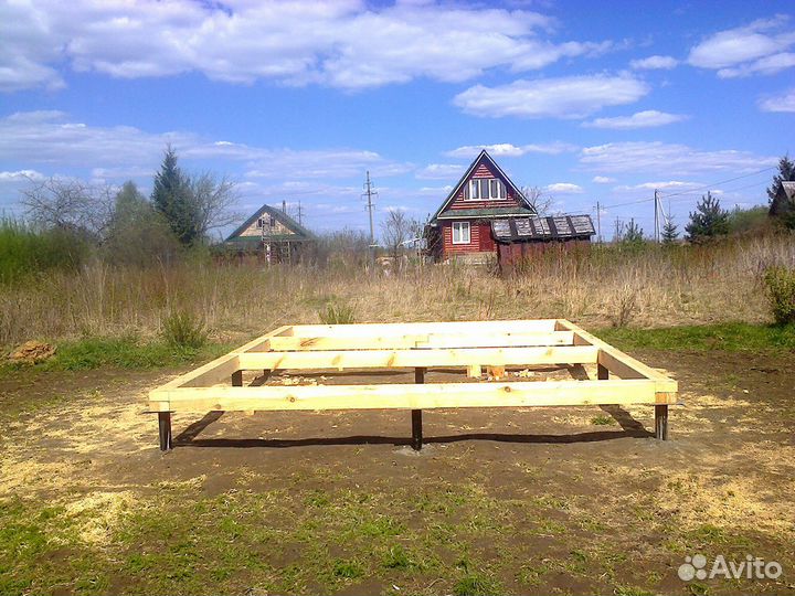 Установка винтовых свай