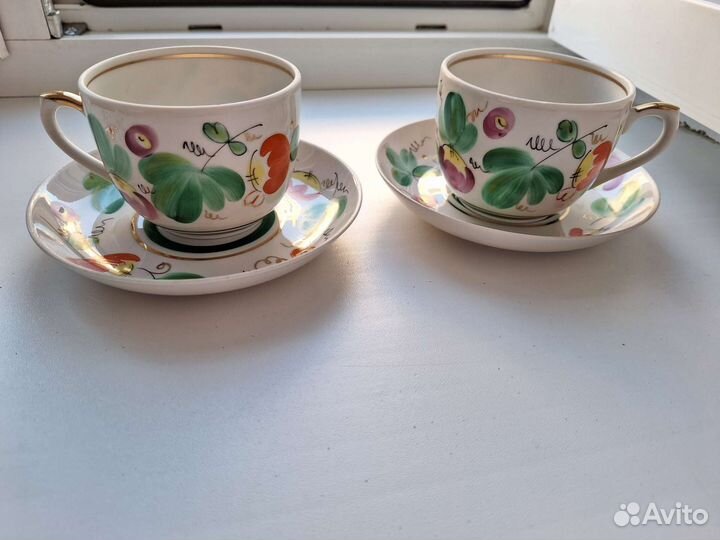 Чайные пары Вербилки. дфз. СССР 1954-1965 г.г