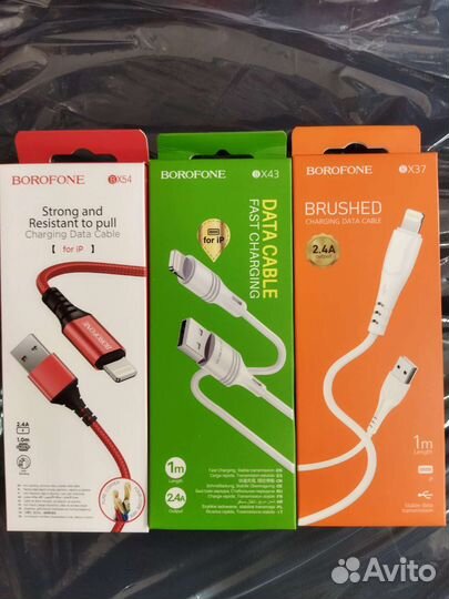 Новый кабель microusb/Lightning/Type-C