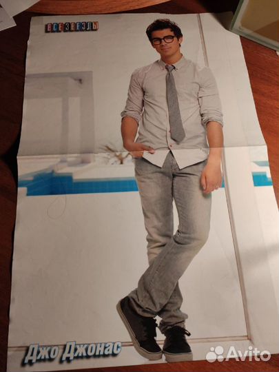 Плакат группы Jonas Brothers