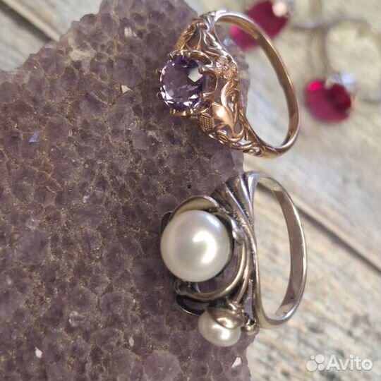 Кольцо с бриллиантом СССР