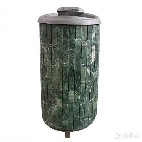 Печь банная атмосфера в ламелях змеевик наборный