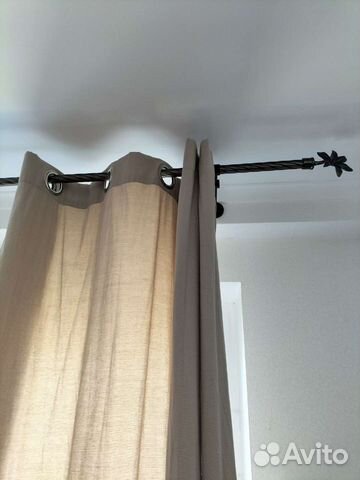 Карниз для штор металлический