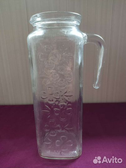 Кувшин / графин стеклянный