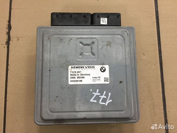 Эбу двигателя BMW 5 E60 рестайлинг N52B30