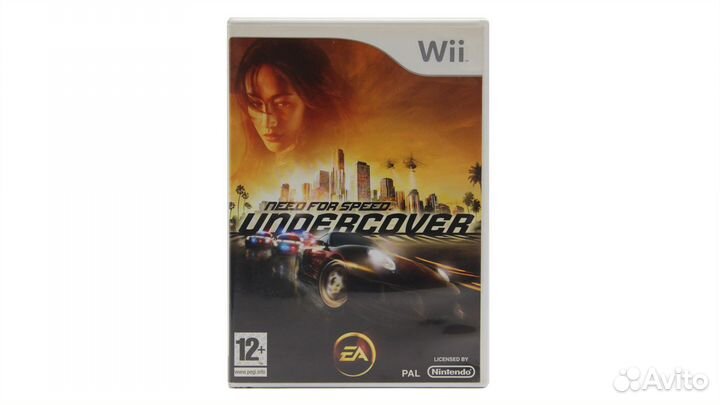 Need for speed Undercover (Nintendo Wii, Английск