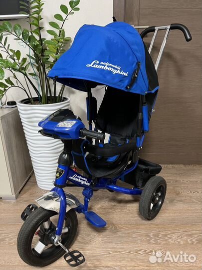 Велосипед трехколесный lamborghini