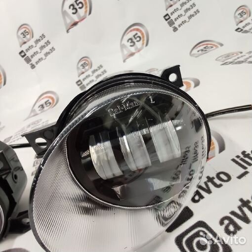 LED птф Volkswagen 3000K+6000K 2 режима 