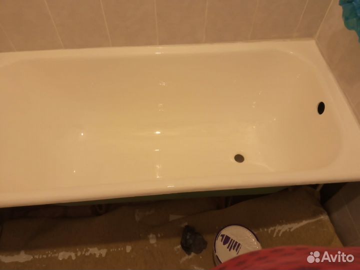 Реставрация ванн литьевые мрамором и акрилом