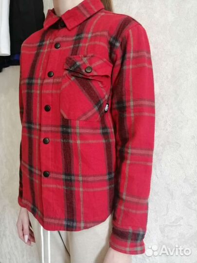 Рубашка утепленная на девочку 8-10лет