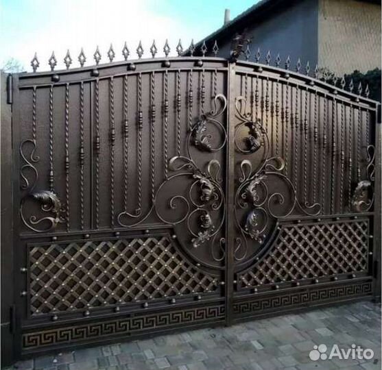 Кованые ворота