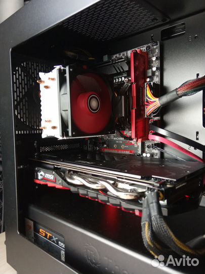 Игровой компьютер (8 ядер, 16гб, RX580)