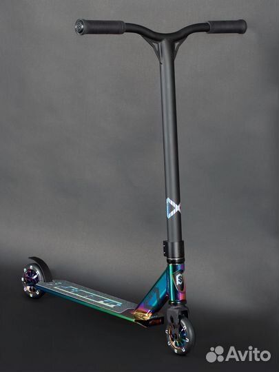 Самокат skip AL EMT неохром Vol2623