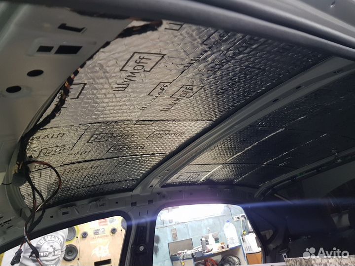 Шумоизоляция автомобиля с гарантией